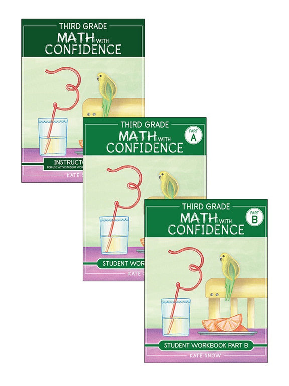Third Grade Math with Confidence, Kate Snow · Complete bundle