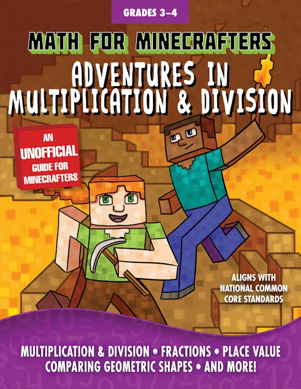 Minecrafters: Multiplication & Division, Sky Pony Press · Adventures workbook