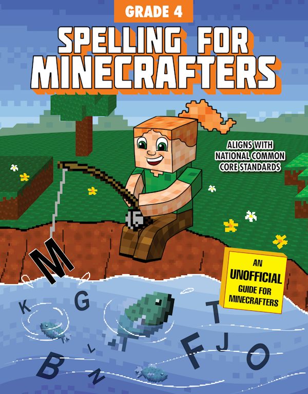 Spelling for Minecrafters Grade 4 cover